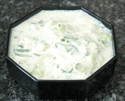 Kalte Gurkensuppe
