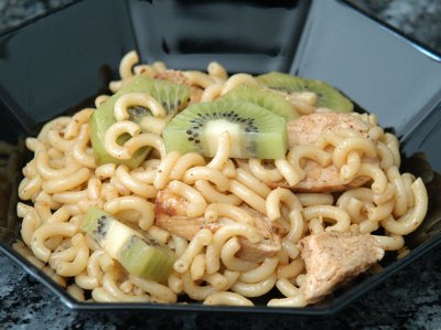 Poulet-Kiwi Lunch