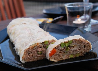 Fleischstrudel