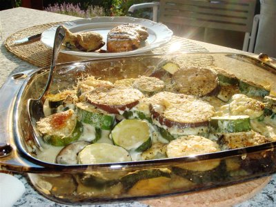 Gemüse-Gratin