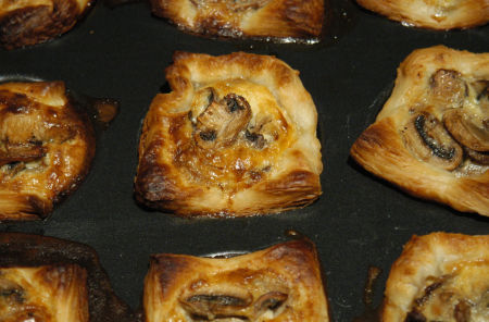 Mini-Quiches aux champignons