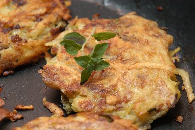 Kartoffelküchlein mit Majoran
