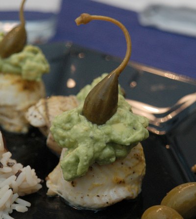 Flundernfilets mit Avocado