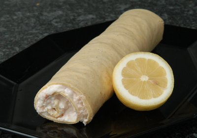 Roulade mit Krevetten