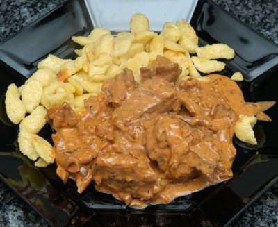 Böhmisches Ragout mit Pilzen