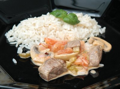 Filetgulasch Stroganoff