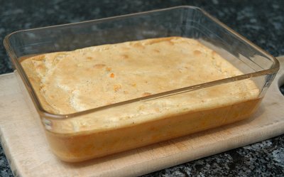 Karotten-Soufflé gekocht