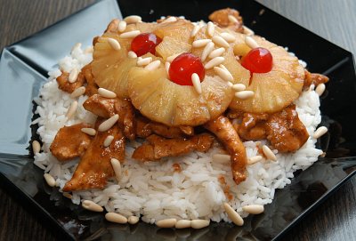 Reisplatte Malabar