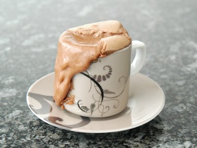 Warme Schokolade-Küchlein