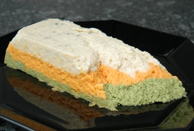 Geschichtete Gemüseterrine