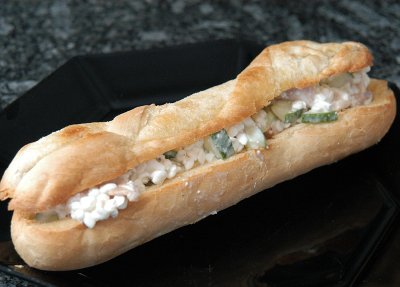 Parisettes mit Fisch-Käse-Füllung