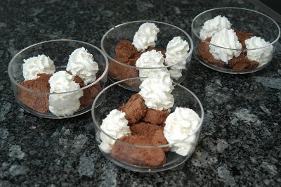 Kastaniendessert