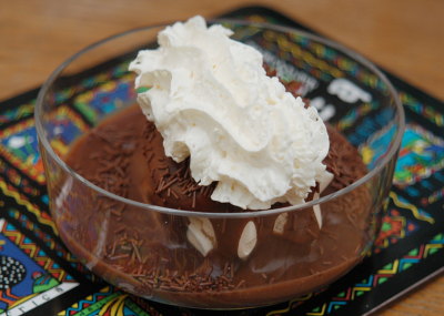 Kastaniendessert mit Meringues