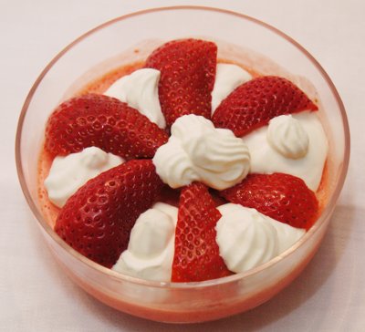 Erdbeer-Parfait