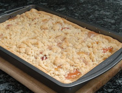 Pfirsich Streusel Kuchen