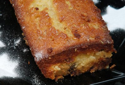 Getränkter Orangencake
