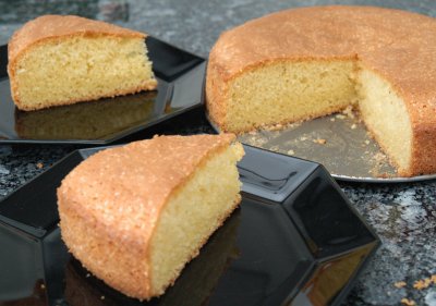 Schnelle Mandeltorte
