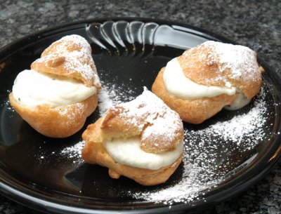 Ofenküchlein mit Kiwicrème