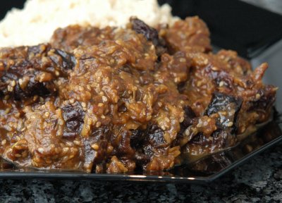 Rindfleisch-Tajine