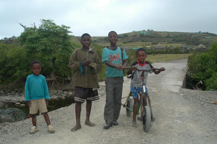 Children in the Eastern Cape province